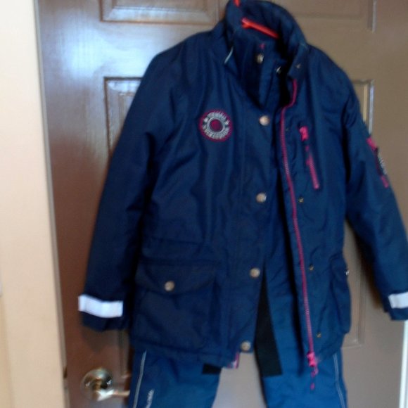 TEMPO EQUESTRIAN Kids Winter Riding Coat and Pants Bundle - Picture 1 of 10